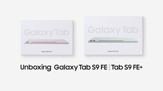 Galaxy Tab S9 FE  FE Official Unboxing  Samsung [upl. by Middendorf174]