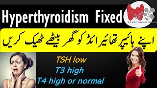 Fix your Hyperthyroid Naturally High T3 Low TSH [upl. by Nahtaneoj]