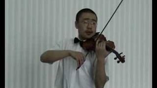 Beijing Violinist play a Chinese Traditional Violin Piece [upl. by Christy]