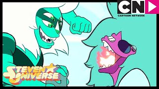 Steven Universe  Alexandrite vs Malachite  Super Watermelon Island  Cartoon Network [upl. by Essirehc]