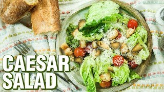 Caesar Salad Recipe  How To Make The Best Caesar Salad At Home  Salad Recipes  Rishim Sachdeva [upl. by Philana]