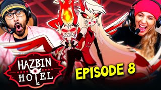 HAZBIN HOTEL Episode 8 REACTION The Show Must Go On  More Than Anything  1x08 Finale Review [upl. by Ynittirb56]