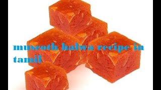 Muscoth halwa recipe in tamil [upl. by Mayram559]