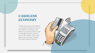 Cashless Economy Animated PowerPoint Template [upl. by Haimerej]