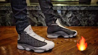 Nike Air Jordan 13 Retro Black Flint Sneaker Unboxing and OnFoot Review [upl. by Joaquin]