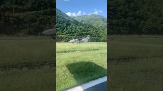 Summit Airlines Let L410 landing at Manthali Airport nepal aviation viralshorts [upl. by Ennaj740]