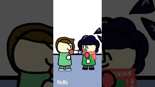 Ping PongAnimation Meme shorts flipaclip animationmeme [upl. by Grani]