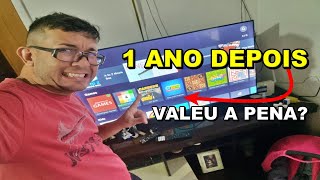 COMO ESTÁ HOJE A TV Smart Tv Dled 50 4k Toshiba 50c350l  Tb012m DEPOIS DE 1 ANO QUE COMPREI [upl. by Upali829]