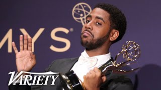 When They See Us Star Jharrel Jerome Reveals Korey Wises Advice Backstage at Emmys [upl. by Enirhtak]