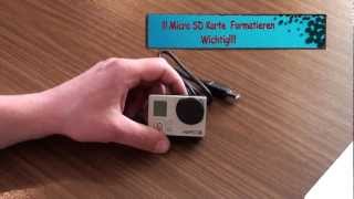 GoPro Hero3 Hard Reset  Werkseinstellungen Zurücksetzen und Manuelles Update German  Deutsch [upl. by Aicul]