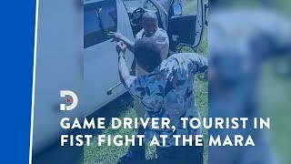 Tourist and driver captured on video fighting in the Maasai Mara [upl. by Freyah]