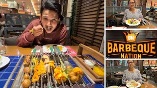 Barbeque Nation Yelahanka  Unlimited Buffet for Rs 900 in Bengaluru  Sakkath Bengaluru Vlogs [upl. by Henig670]