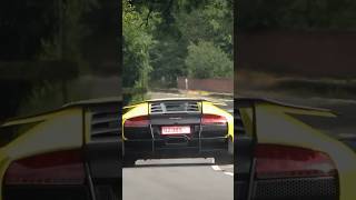 Lamborghini Murcielago SV Acceleration V12 Sound 😳 [upl. by Hassi]