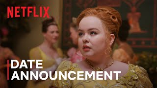 Bridgerton Season 3  Date Announcement  Netflix [upl. by Yewed338]