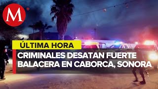 Hay siete personas muertas y cuatro heridas tras los enfrentamientos en el municipio de Caborca [upl. by Mccreery]