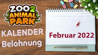 Kalender Februar 2022  Zoo 2 Animal Park [upl. by Adiehsar]