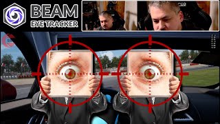 AI Powered EYE and HEAD tracking  Beam Eye Tracker SETUPREVIEW TESTED for SIM RACING [upl. by Kampmeier]