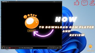 How to Download And Install Gom Player and Review  Creative Tech [upl. by Larok]