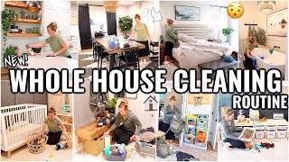 WHOLE HOUSE CLEAN WITH ME🏠 WEEKLY CLEANING ROUTINE  2024 CLEANING MOTIVATION [upl. by Ennovoj170]