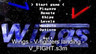 Wings  Vfighters landing  VFIGHT game music [upl. by Hyacinthie]