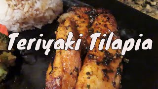 Teriyaki Tilapia  Beginner Pescatarian Recipe  Last Minute Meals 🤷‍♀️😋 [upl. by Arul]