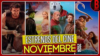 ESTRENOS del CINE NOVIEMBRE 2024  Películas que se Estrenan en Noviembre 2024 [upl. by Halla]