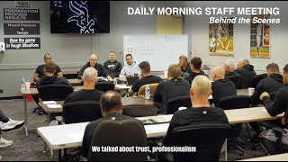 The Definition of FAST  BehindTheScenes of White Sox Coaches Meeting 2024 [upl. by Mharba]