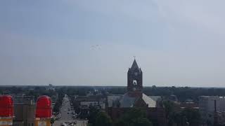 2017 July 4th flyover laporte indiana [upl. by Regor]