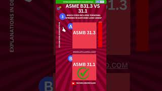 ASME B313 vs B311 shorts [upl. by Appolonia989]