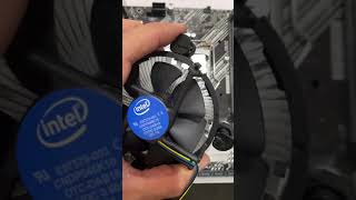 Não sei colocar o cooler do processador e agora Como colocar corretamente cooler intel [upl. by Ashelman]