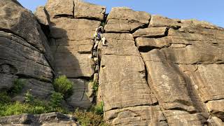 Peak District Climbing Burbage North [upl. by Stuart]