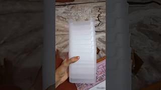 Fridge storage space saving organizer👌👍shorts unboxing meesho viralvideo viral [upl. by Anyd794]