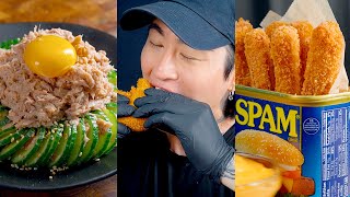 ASMR Cooking amp Eating Compilation Best of Zach Choi Food [upl. by Nonnaer]