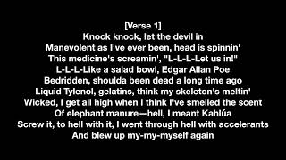 Eminem  Venom Clean Lyrics [upl. by Nosreve]