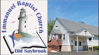 Emmanuel Baptist Church  Matthew Calciano  A Great Responsibility 11424 [upl. by Hyde]