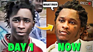 Young Thug Dreadlock Transformation FREEFORM DREADS JOURNEY [upl. by Romelda]