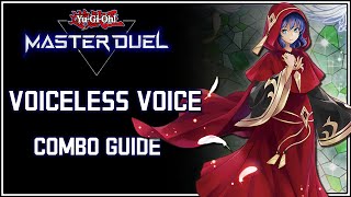 Voiceless Voice Full Combo GuideYugioh Master Duel [upl. by Anayeek340]