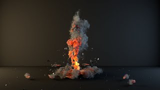 Cinema 4D Redshift for Beginners  Cinema 4d fire Effect [upl. by Scotty]