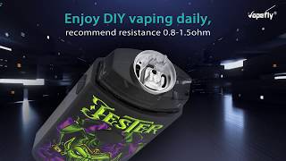 Vapefly Jester  The First Rebuildable Dripping Pod System [upl. by Riplex]