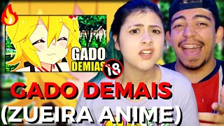 REACT  GADO DEMAIS ZUEIRA ANIMEBOLINHO SENPAI  CASALZINHO [upl. by Emia173]