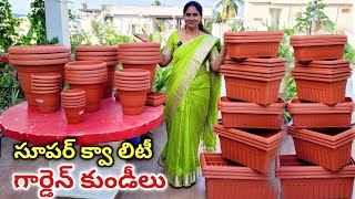 plant pots online shopping  plastic center  online pots for plants  plant pots ideas [upl. by Fellows635]