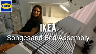 IKEA Songesand Bed Assemble Home DIY  IKEA Most Selling Bed I Step by Step full HD Video 4k [upl. by Bible]