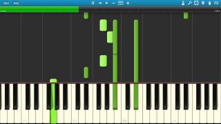 Mass Effect  Love Theme Piano Tutorial Synthesia [upl. by Eniamrehc]