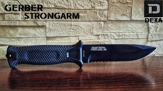 Gerber Strongarm Knife  Recenzija Noža [upl. by Enidlareg377]