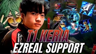 ¡KERIA INVENTA CON EL EZREAL SUPPORT TRAS 11 AÑOS SIN JUGARSE  T1 vs FearX [upl. by Aramoy]