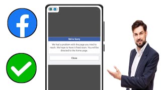 Fix Facebook Lite were Sorry We had a problem with the page you tried to reach [upl. by Irvin]