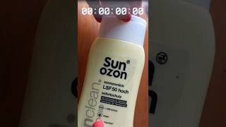 NEU 👀 Sunozon Sonnenmilch mit Ceramiden incipedia skincare drogerie [upl. by Adyela]