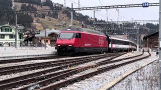 SBB EW IV Extrazug fürs Juskila Einfahrt in Zweisimmen [upl. by Euseibbob]