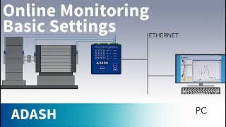 ADASH DDS tutorial 13  How to start vibration online monitoring [upl. by Donny]