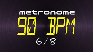 metronome 90 BPM 68 [upl. by Ilatan129]